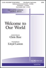 Welcome to Our World SATB choral sheet music cover